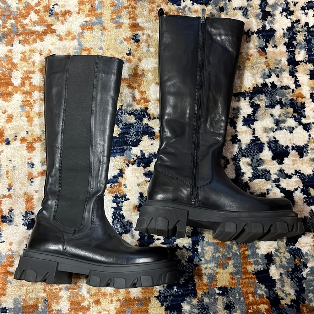 Knee high boots